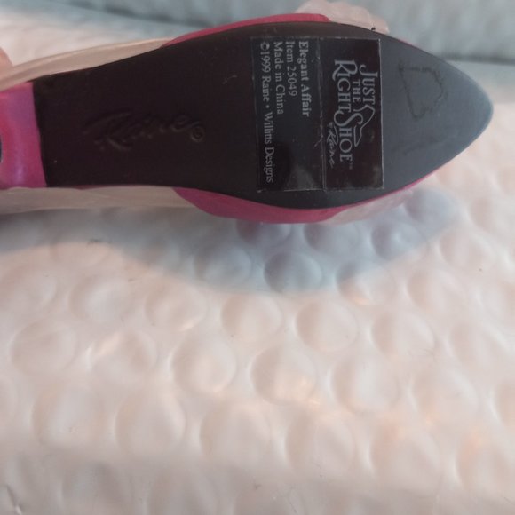 Just The Right Shoe By Raine Elegant Affair Mini Figurine 25049 - Picture 8 of 9